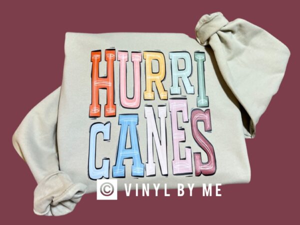 Tan hurricanes sweatshirt
