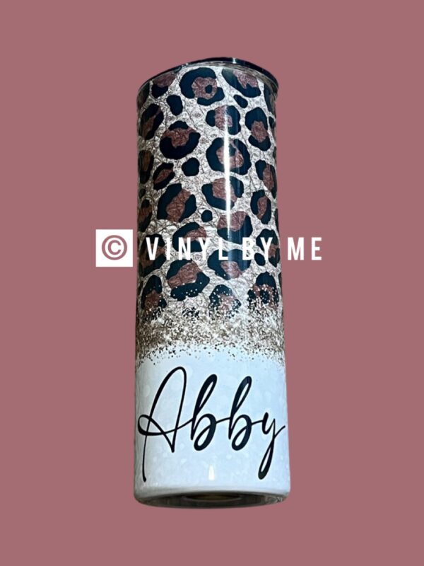 Cheetah name cup