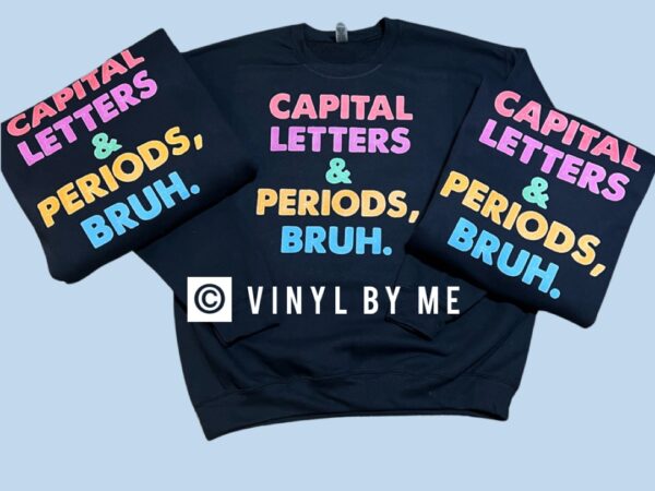 Capital letters sweatshirt
