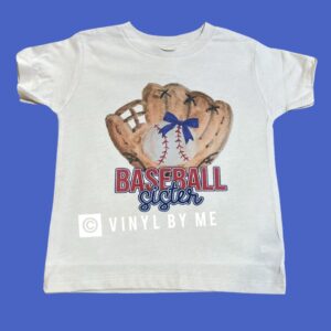 Baseball sister tee