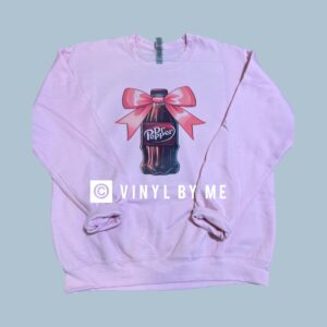 Pink Dr.pepper sweatshirt