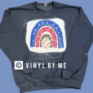 Baseball rainbow sweatshirt