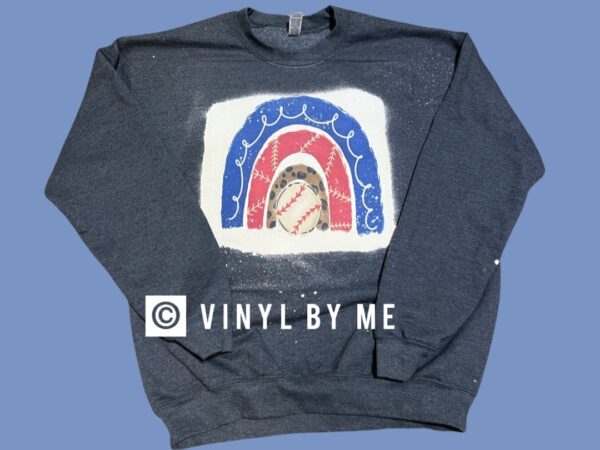 Baseball rainbow sweatshirt