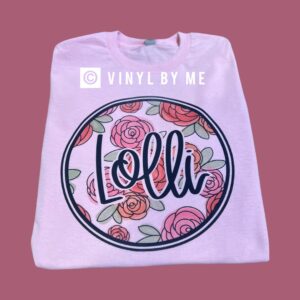 Pink LOLLI tee