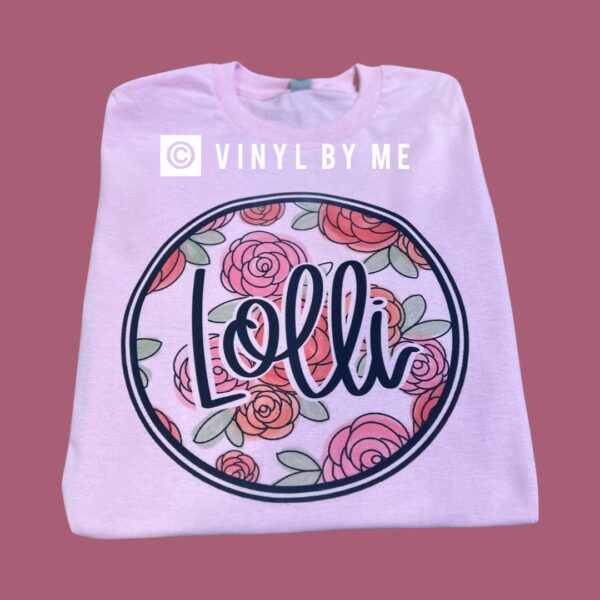 Pink LOLLI tee
