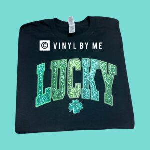 Faux Glitter lucky tee