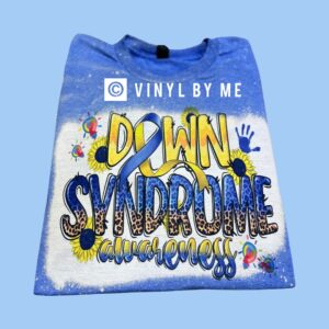 Down syndrome awareness tee