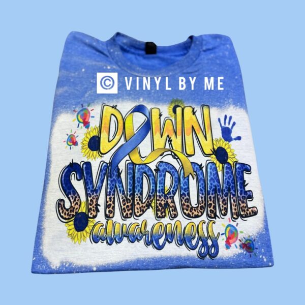 Down syndrome awareness tee