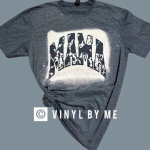 Faux glitter cow Mama tee