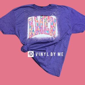 Leopard peeps amen tee