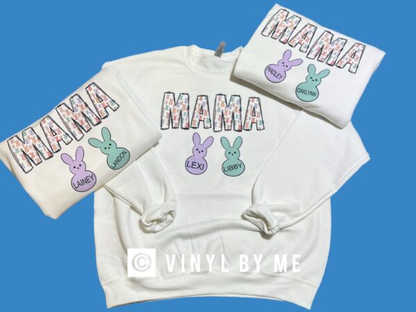 Mama peeps sweatshirt