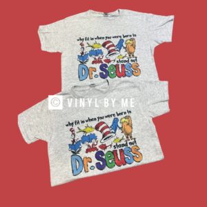 Why fit in Seuss tee