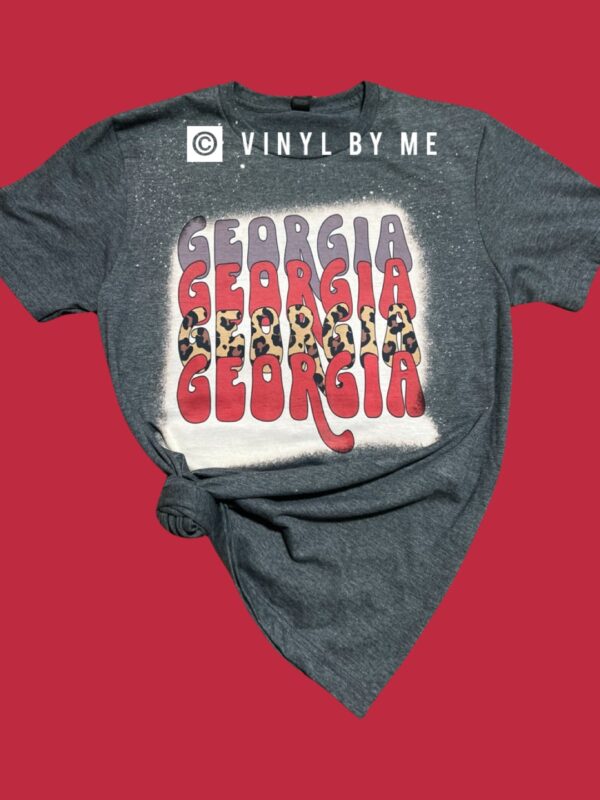 Retro leopard Georgia tee