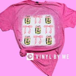 Pink pickles tee
