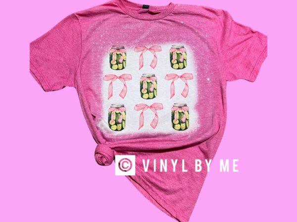 Pink pickles tee