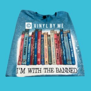 Teal I’m with the banned tee