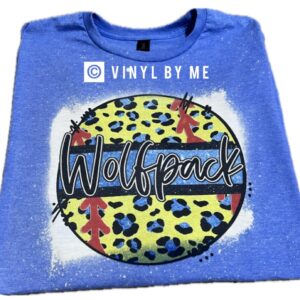 Wolfpack softball tee