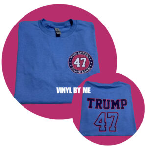 Blue trump 47 tee
