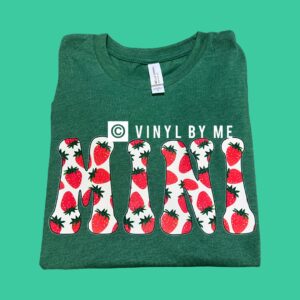 Strawberry mini tee