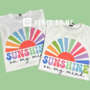 Sunshine on my mind tee