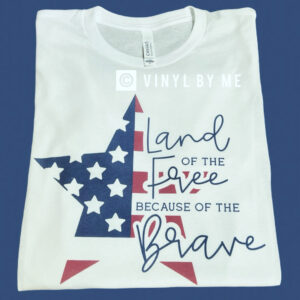 Land of the free tee