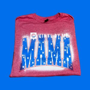 Patriotic star mama tee