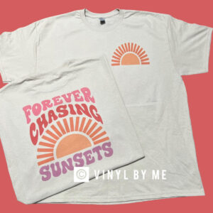 Tan chasing sunsets tee