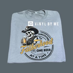 Surviving Fatherhood one beer at a time tee