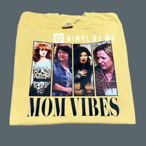 Comfort color Mom Vibes tee
