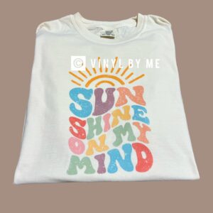 Comfort color sunshine tee