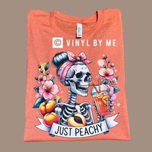 Just peachy tee