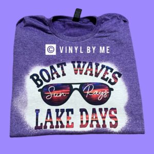 Boat waves & Lake days tee