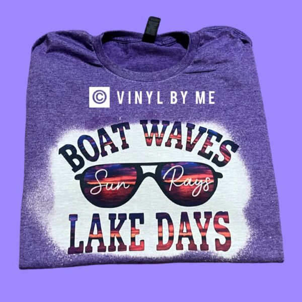 Boat waves & Lake days tee