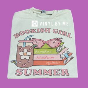 Bookish girl summer