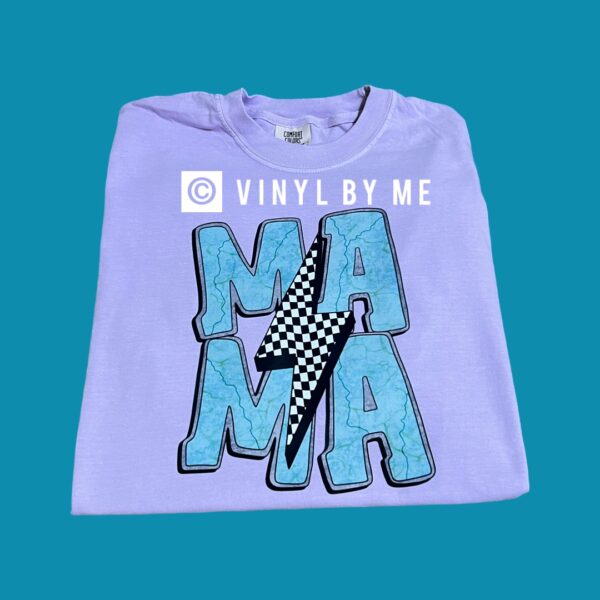 Orchid Comfort color Mama tee