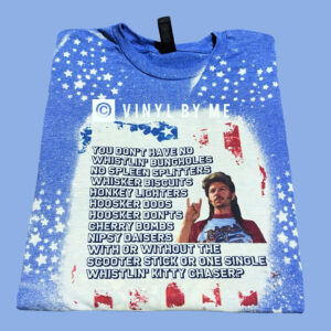 Blue cherry bombs tee