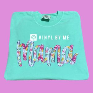 Island reef floral Mama tee
