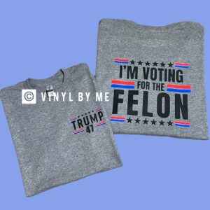 Gray felon tee