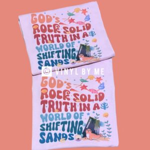 Gods rock solid truth tee