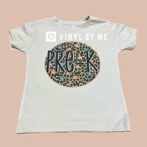 Cheetah Pre-K tee