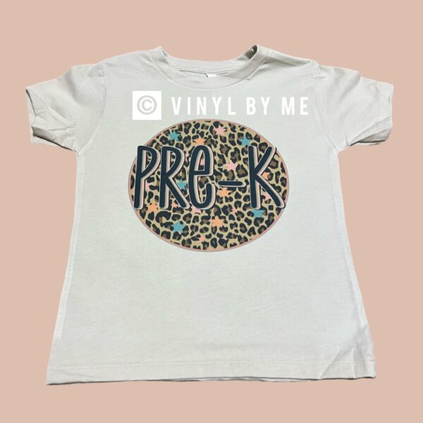 Cheetah Pre-K tee