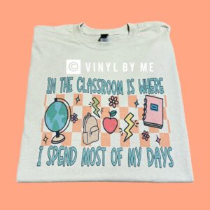 In the classroom tee