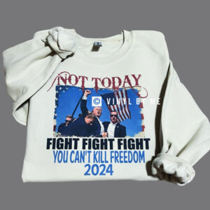 Fight fight fight tan sweatshirt