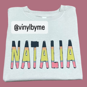 Pencil name tee