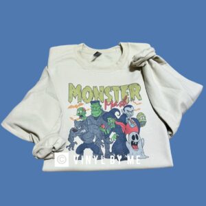Cream Monster Mash Sweatshirt