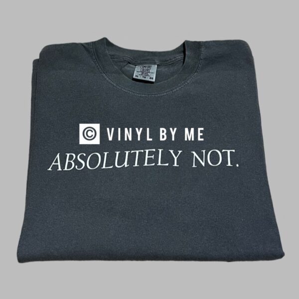 Comfort color absolutely not tee
