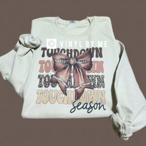 Tan Touchdown season sweatshirt