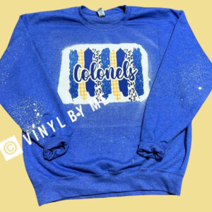 Blue colonels sweatshirt