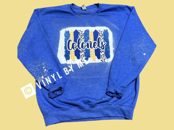 Blue colonels sweatshirt