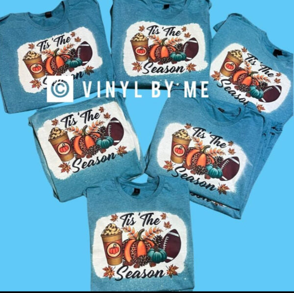 Tis the season bleached tee